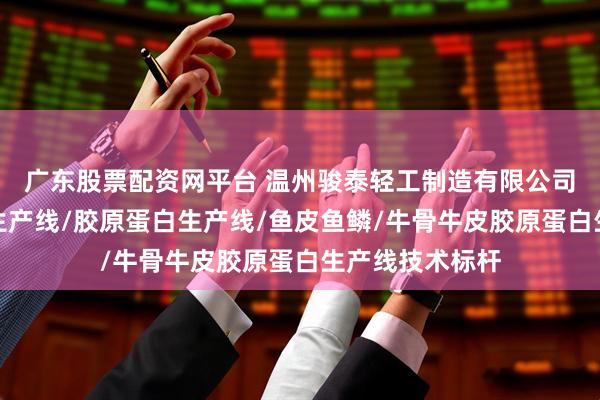 广东股票配资网平台 温州骏泰轻工制造有限公司：胶原蛋白肽生产线/胶原蛋白生产线/鱼皮鱼鳞/牛骨牛皮胶原蛋白生产线技术标杆